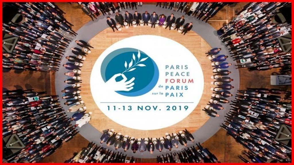 His Highness, the Aga Khan, met today with more than 30 world leaders for the opening session of the Second Peace Forum in Paris. Stéphane Sby Balmy Auditoire